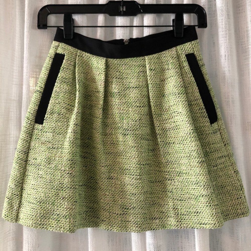 French Connection Green Skirt